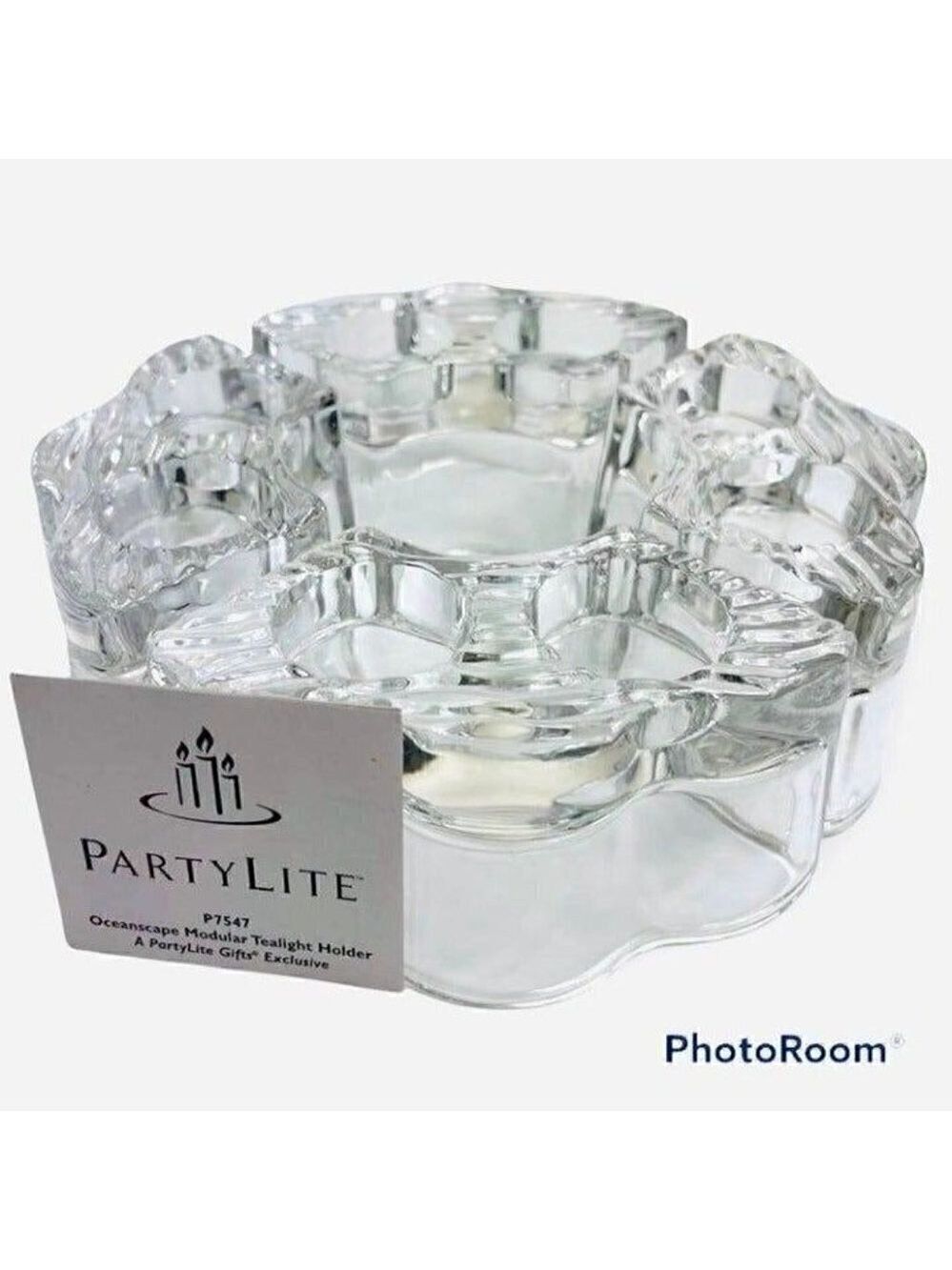 Partylite Oceanside Tealight Floaters Centerpiece Set